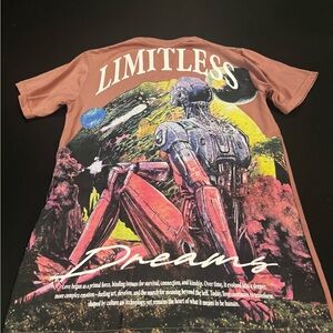 Limitless Graphic Tee in Brown